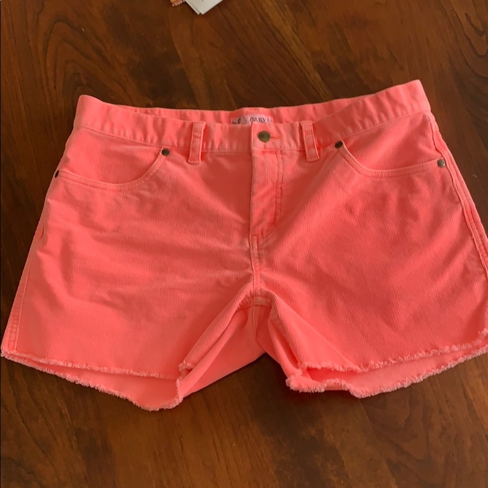 Woman’s corduroy shorts